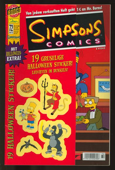 Simpsons Comics 72: