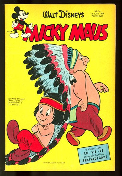 Micky Maus 1959: Nr. 24: