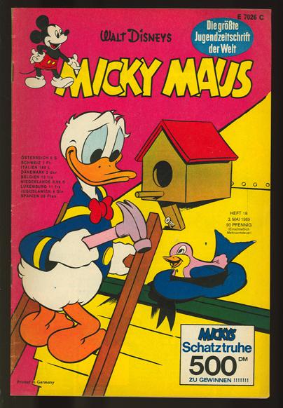 Micky Maus 1969: Nr. 18: