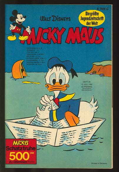 Micky Maus 1969: Nr. 28: