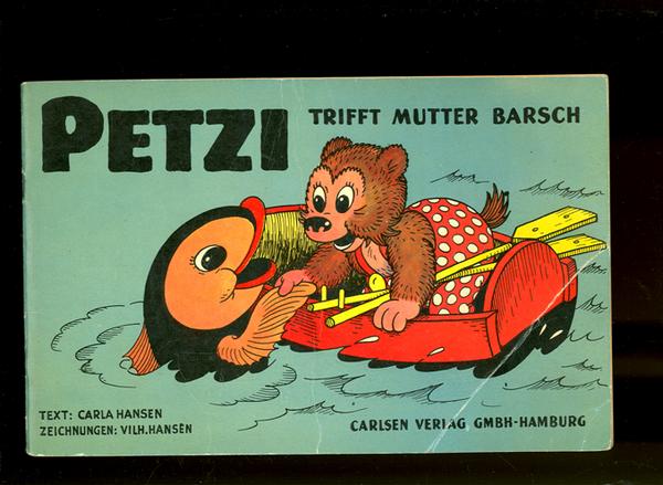 Petzi 5: Petzi trifft Mutter Barsch (1. Auflage, Querformat)