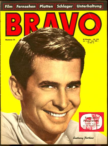 Bravo 1960 Nr. 34 mit Starschnitt