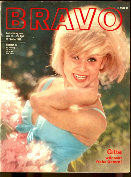 Bravo 1965 Nr. 16 mit Starschnitt
