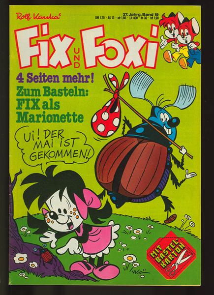 Fix und Foxi: 27. Jahrgang - Nr. 19
