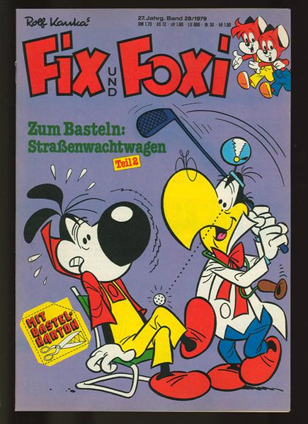 Fix und Foxi: 27. Jahrgang - Nr. 28