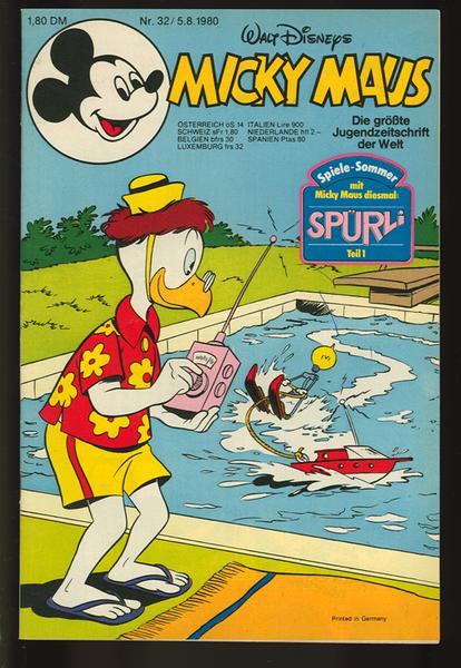 Micky Maus 1980: Nr. 32: