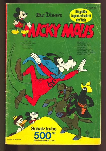 Micky Maus 1968: Nr. 42: