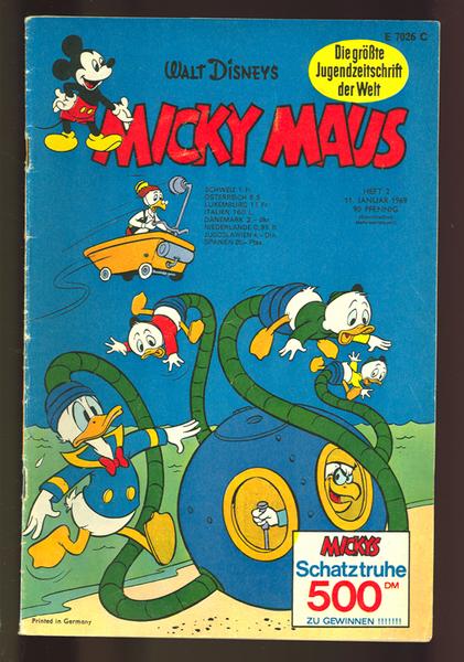 Micky Maus 1969: Nr. 2: