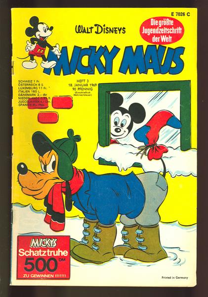 Micky Maus 1969: Nr. 3: