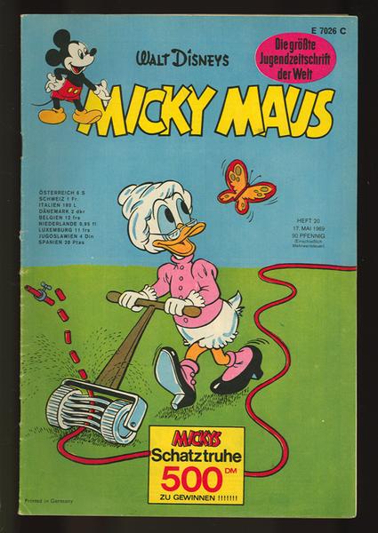 Micky Maus 1969: Nr. 20: