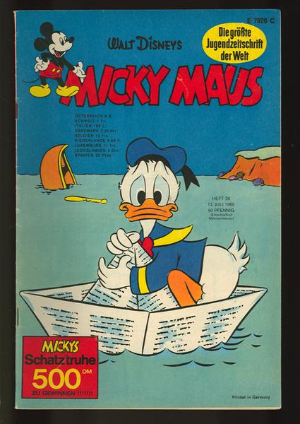 Micky Maus 1969: Nr. 28: