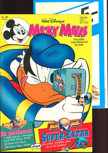 Micky Maus 1991: Nr. 38: