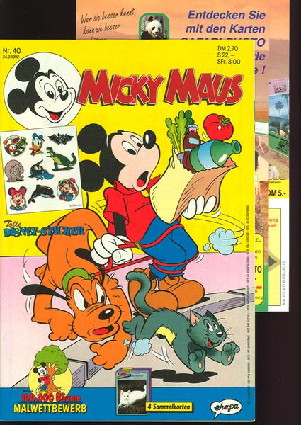 Micky Maus 1992: Nr. 40: