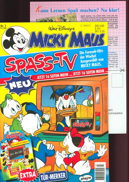 Micky Maus 1995: Nr. 7: