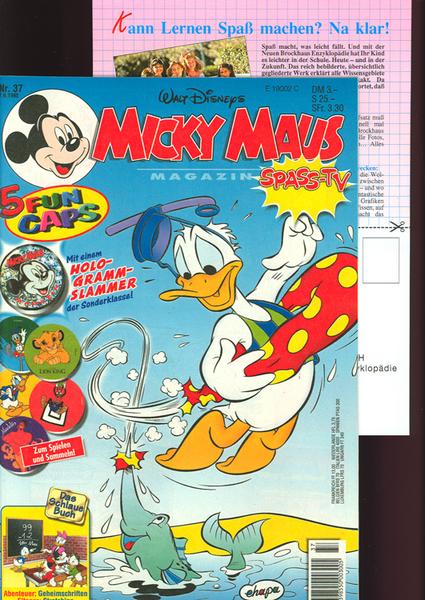 Micky Maus 1995: Nr. 37:
