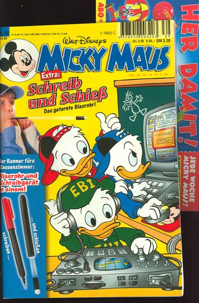 Micky Maus 1999: Nr. 39: