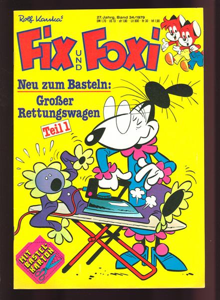 Fix und Foxi: 27. Jahrgang - Nr. 34