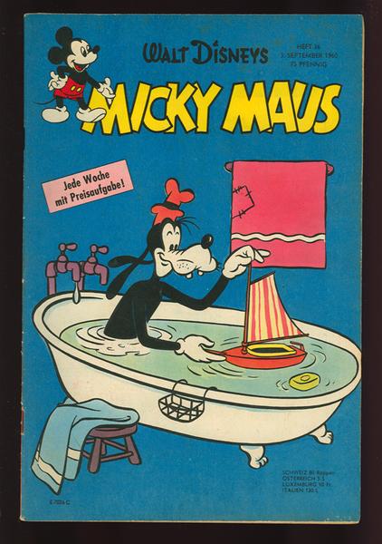 Micky Maus 1960: Nr. 36: