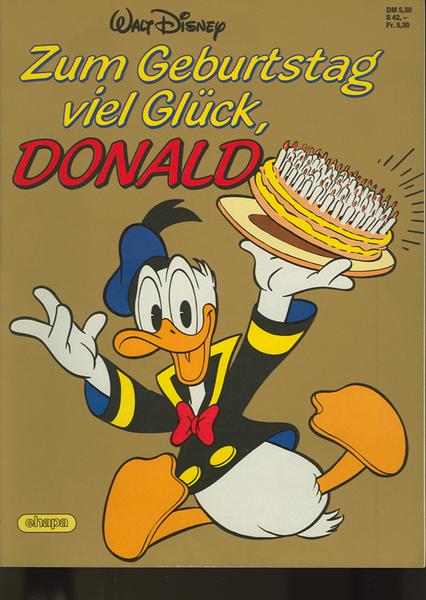 Disney Sonderalbum (1): Zum Geburtstag viel Glück, Donald