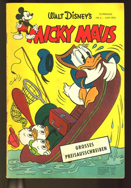 Micky Maus 1955: Nr. 6: