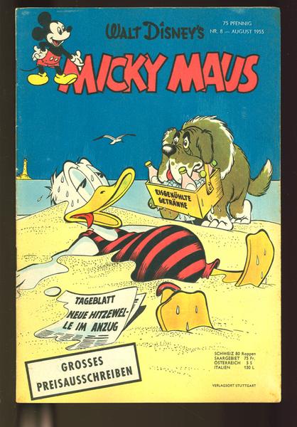 Micky Maus 1955: Nr. 8: