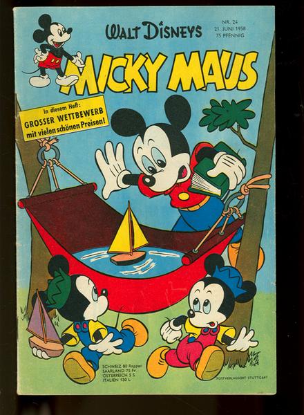 Micky Maus 1958: Nr. 24: