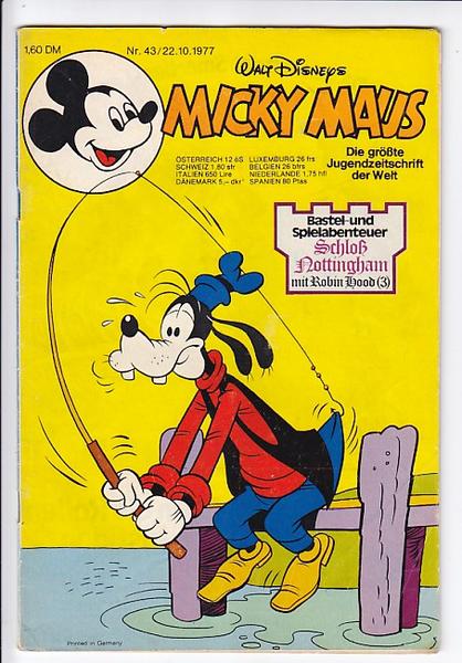 Micky Maus 1977: Nr. 43: