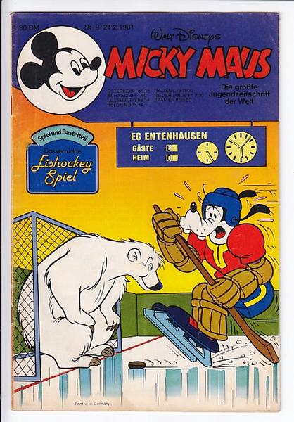 Micky Maus 1981: Nr. 9: