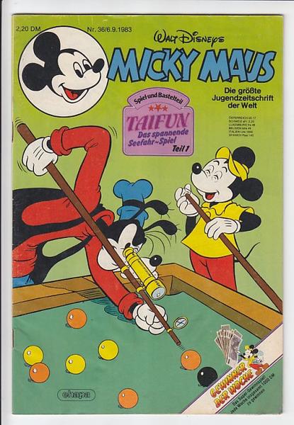 Micky Maus 1983: Nr. 36: