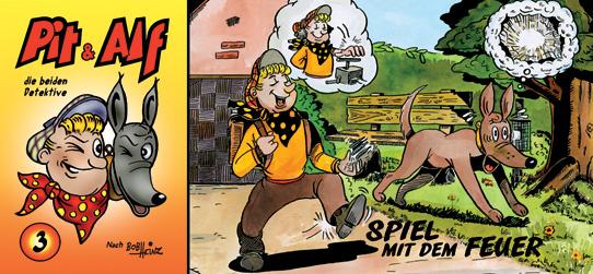 Pit & Alf 3: Spiel mit dem Feuer