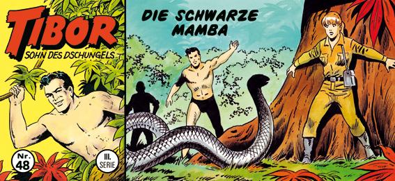 Tibor - Sohn des Dschungels (3. Serie) 48: Die schwarze Mamba