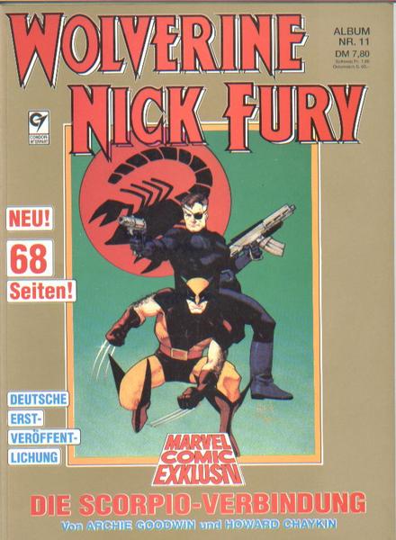 Marvel Comic Exklusiv 11: Wolverine und Nick Fury