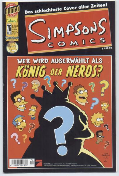 Simpsons Comics 76: