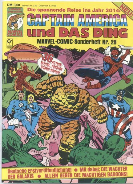 Marvel Comic-Sonderheft 28: Captain America und Das Ding