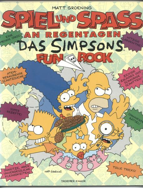Spiel und spass an Regentagen:Das Simpsons Fun Book