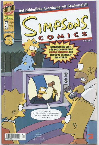 Simpsons Comics 67: