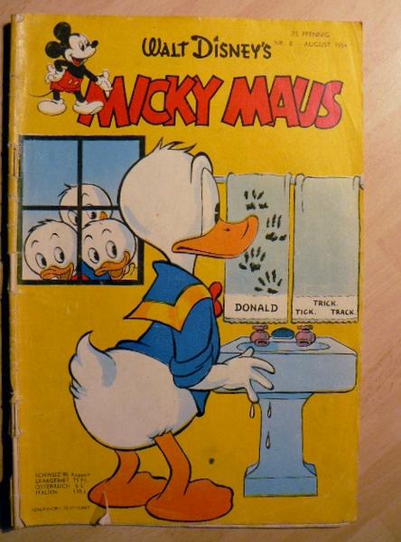 Micky Maus 1954: Nr. 8: