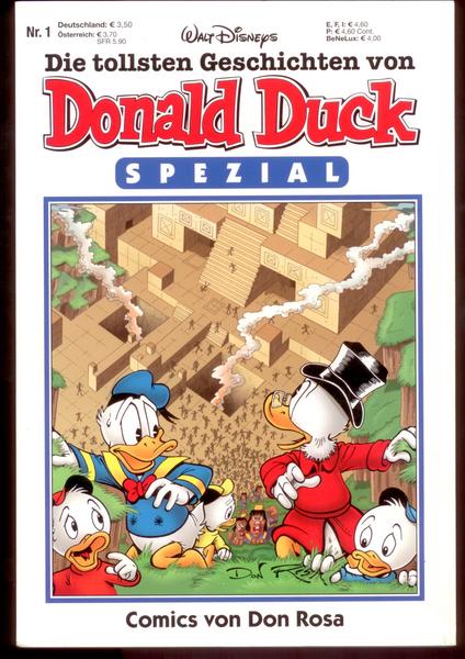 Die tollsten Geschichten von Donald Duck Spezial 1: Comics von Don Rosa