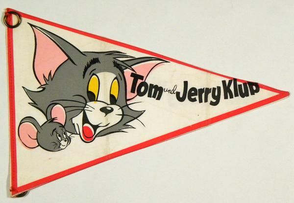 Tom und Jerry Klub - Wimpel, 50er Jahre, Semrau Verlag